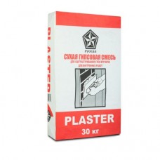 Гипсовая штукатурка PLASTER серый 30 кг в магазине Строй-База