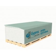 Гипсокартон Gyproc Аква Оптима 1950х1200х12,5 мм			 в магазине Строй-База